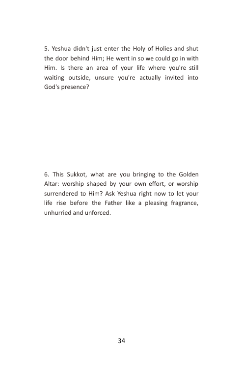 Take Me In, Day 3: Sweet Aroma of Relationship, booklet page 36