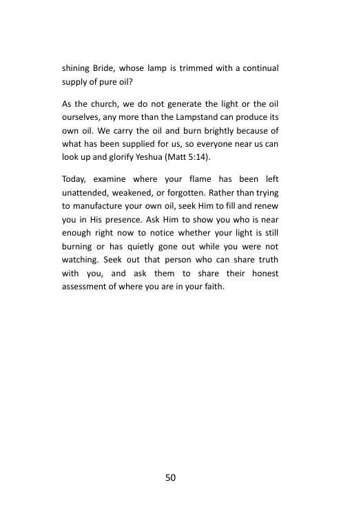 Take Me In, Day 5: The Light of the World, booklet page 52