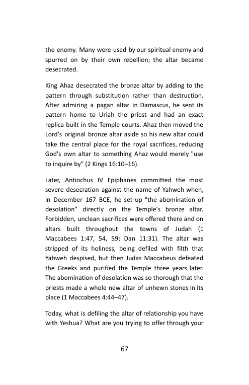 Take Me In, Day 7: The Altar of Relationship, booklet page 69