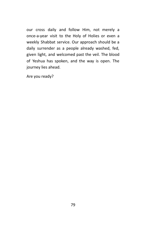 Take Me In, Day 8: A Renewed Journey, booklet page 81