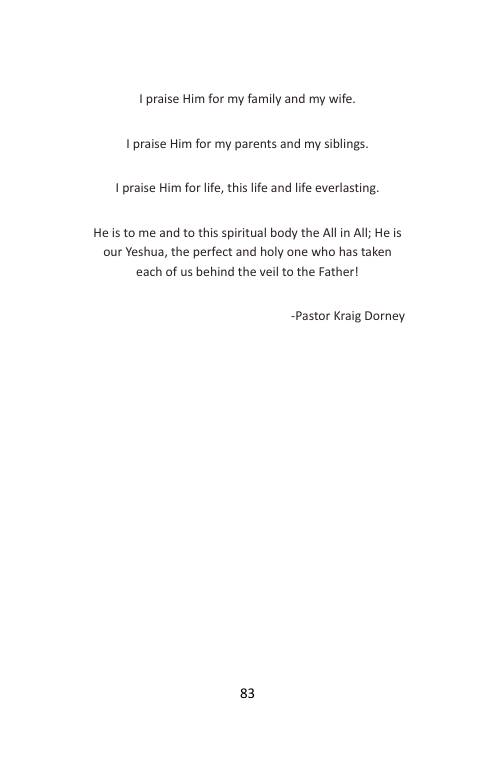 Take Me In, Day 8: A Renewed Journey, booklet page 85